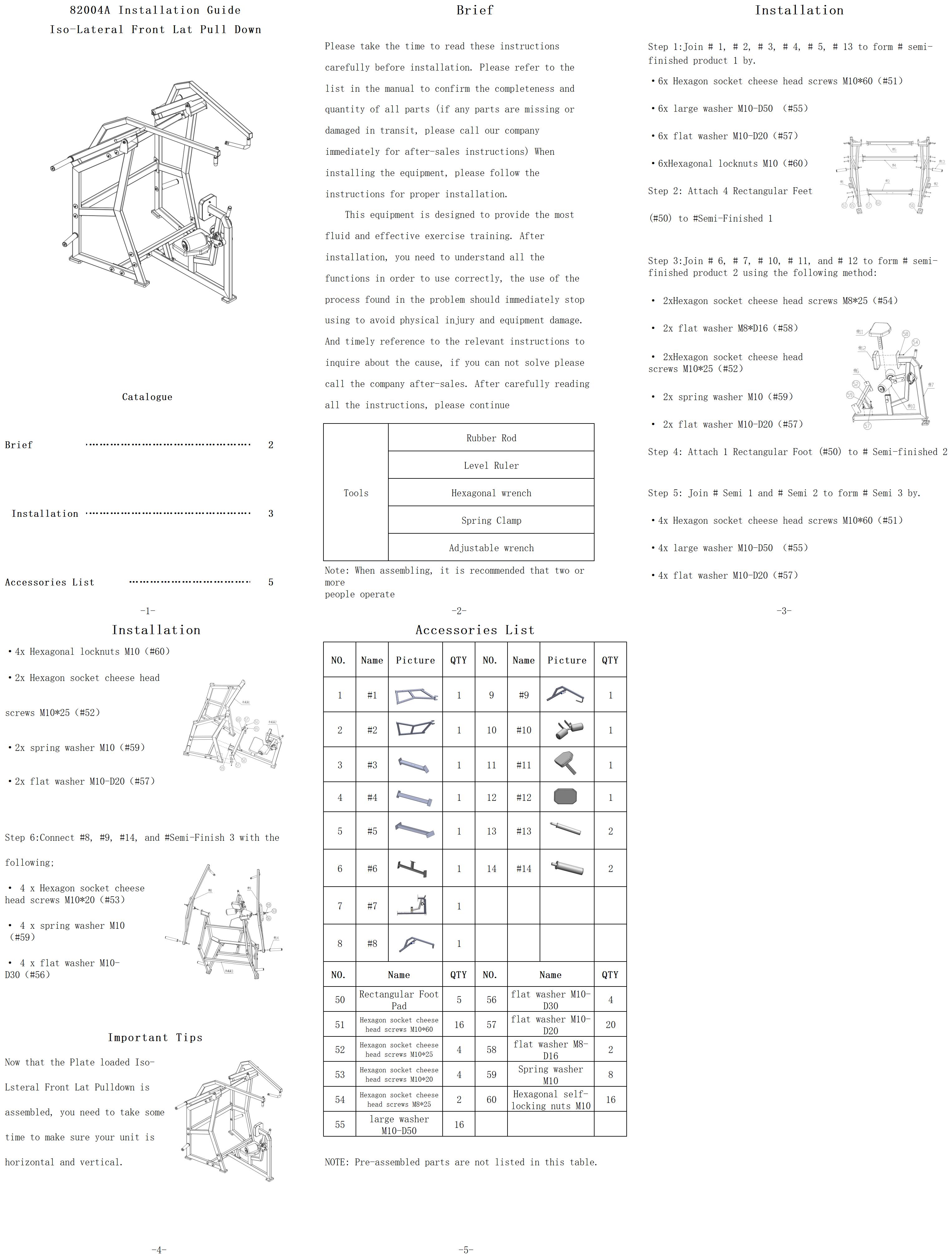 Iso-Lateral Front Lat Pull Down 3