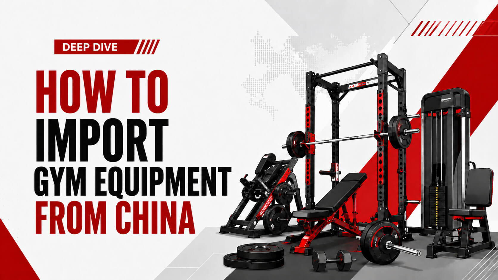 Hoe importeer ik fitnessapparatuur uit China? 1