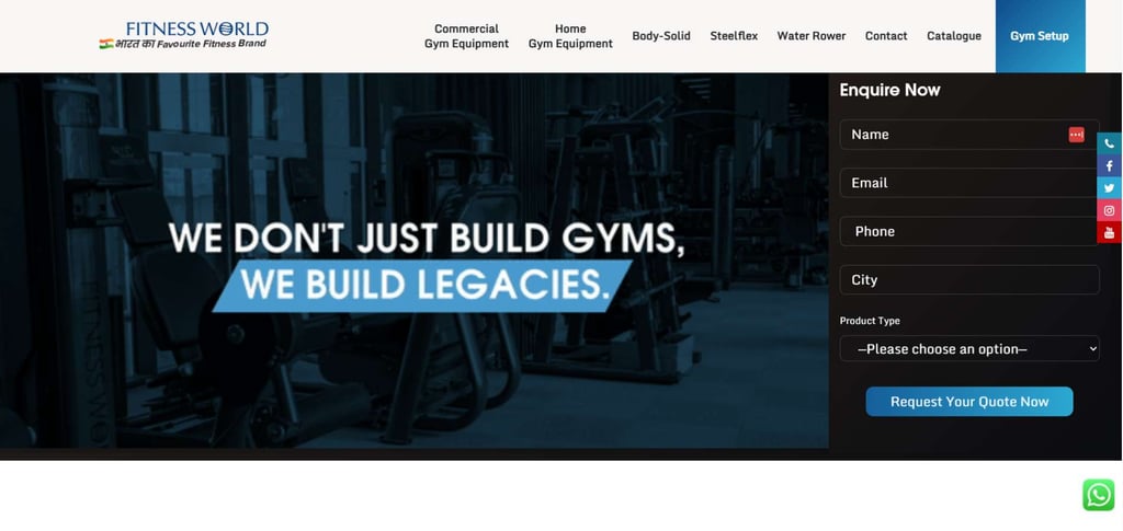 Top 7 Gym Equipment Brands In India 8