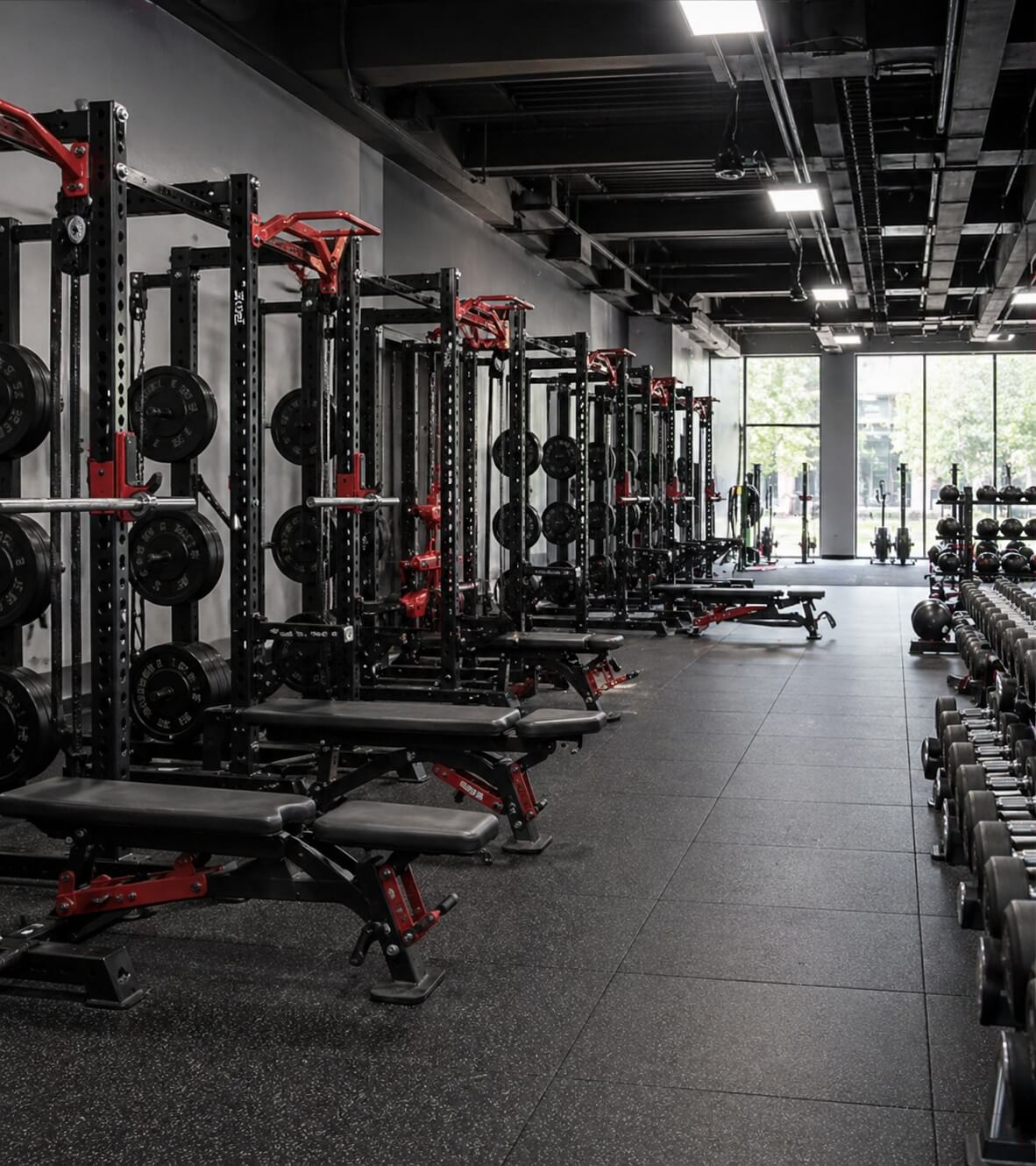 Campus Strength Room Training Facility