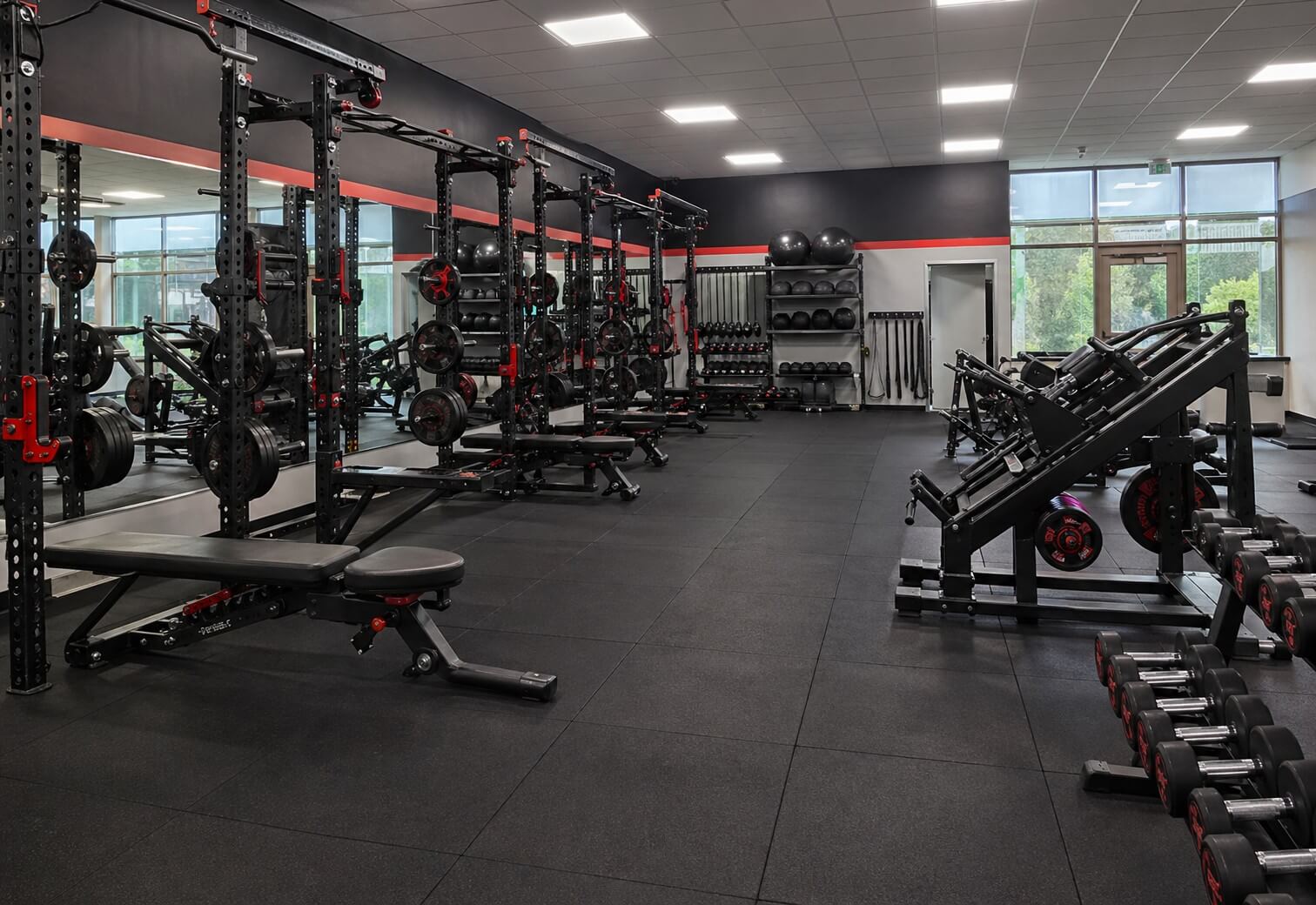 Campus Strength Room Overview