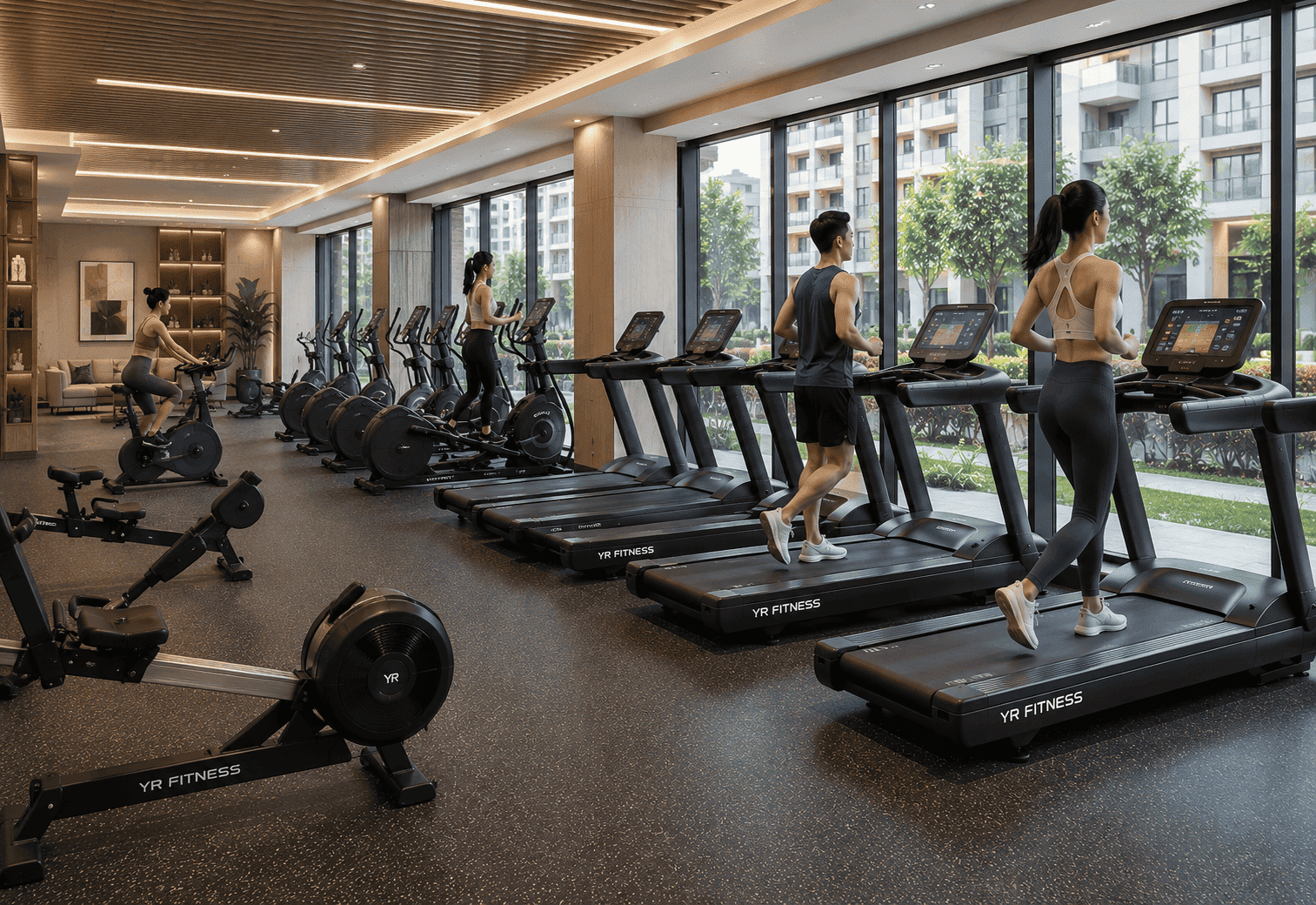 Gym Equipment Manufacturer For Large Apartment Community Clubhouses ...