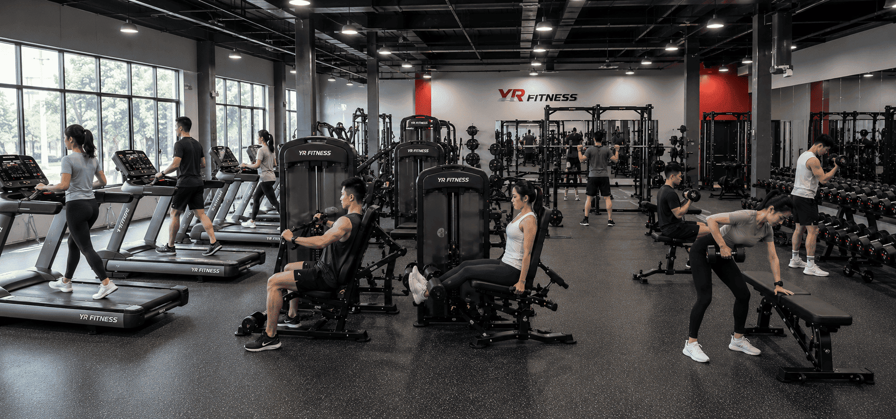 Gym Equipment Manufacturer For Large Manufacturing Plants - YR Fitness