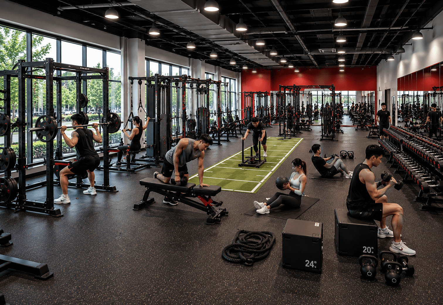 Functional And Free-Weight Training Area Thumbnail