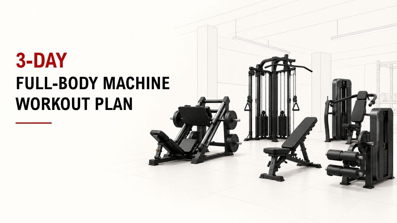 3-Day Full-Body Machine Workout Plan 1