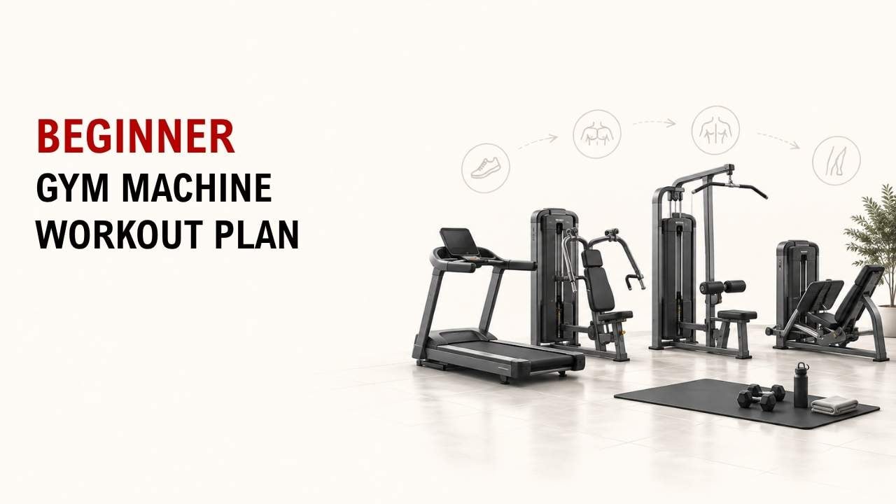 Beginner Gym Machine Workout Plan 1