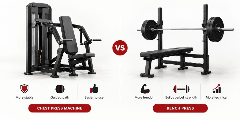 Chest Press Machine Vs Bench Press: Which Is Better For You? 4