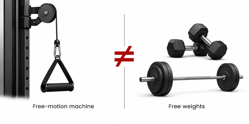 Fixed-Path Vs Free-Motion Gym Machines: What’s The Difference? 5 Fixed-Path Vs Free-Motion Gym Machines: What’s The Difference? 5
