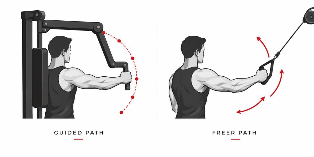 Fixed-Path Vs Free-Motion Gym Machines: What’s The Difference? 8 Fixed-Path Vs Free-Motion Gym Machines: What’s The Difference? 8