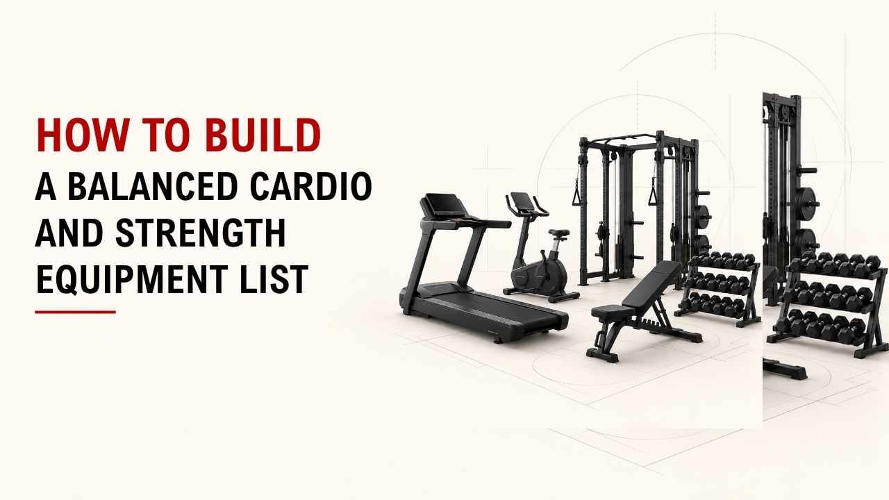 How To Build A Balanced Cardio And Strength Equipment List 1