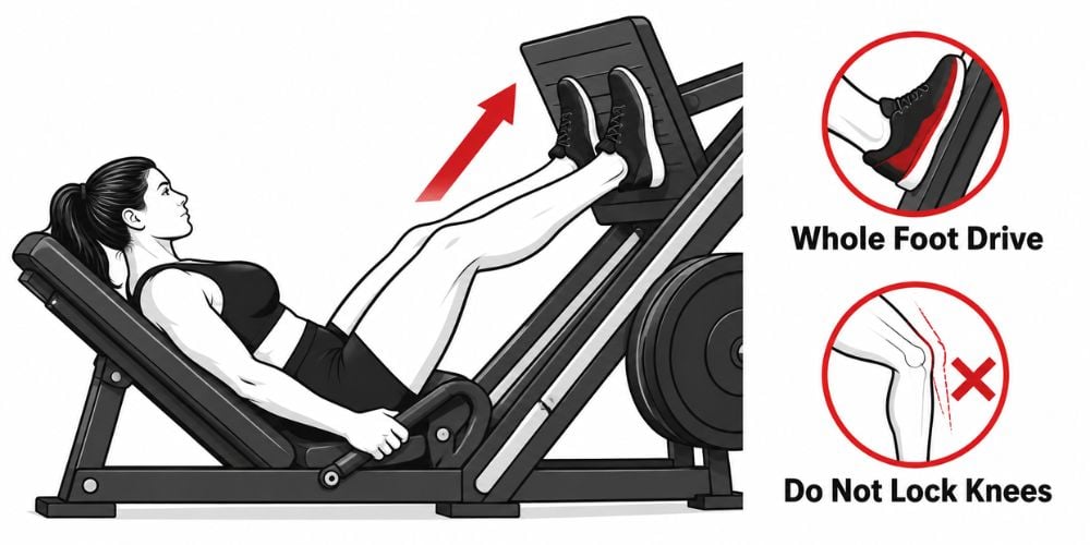 How To Do The Leg Press Correctly 6