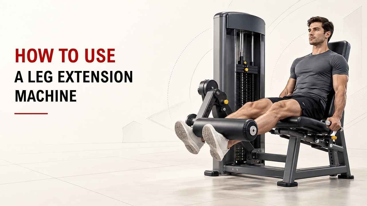 How To Use A Leg Extension Machine 1