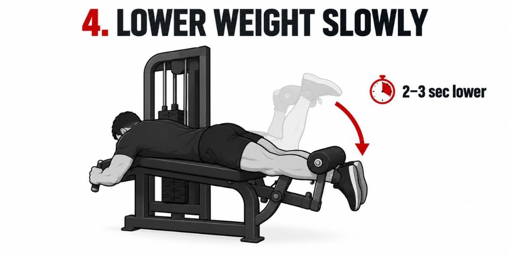 How To Use A Lying Leg Curl Machine 7 How To Use A Lying Leg Curl Machine 7
