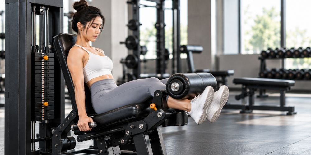 How To Use A Seated Leg Curl Machine 5 How To Use A Seated Leg Curl Machine 5