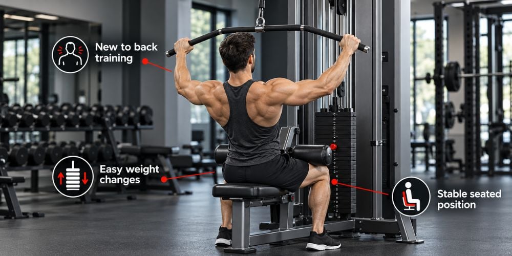 Lat Pulldown Vs Assisted Pull-Up: Which Is Better? 7 Lat Pulldown Vs Assisted Pull-Up: Which Is Better? 7