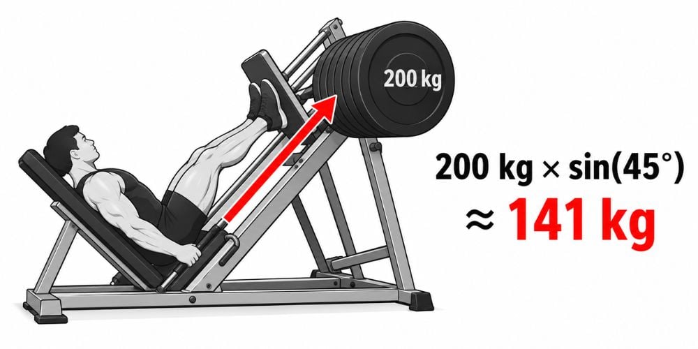 Why Does A Leg Press Feel Heavier At Different Angles? 3 Why Does A Leg Press Feel Heavier At Different Angles? 3