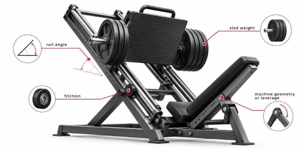 Why Does A Leg Press Feel Heavier At Different Angles? 7 Why Does A Leg Press Feel Heavier At Different Angles? 7