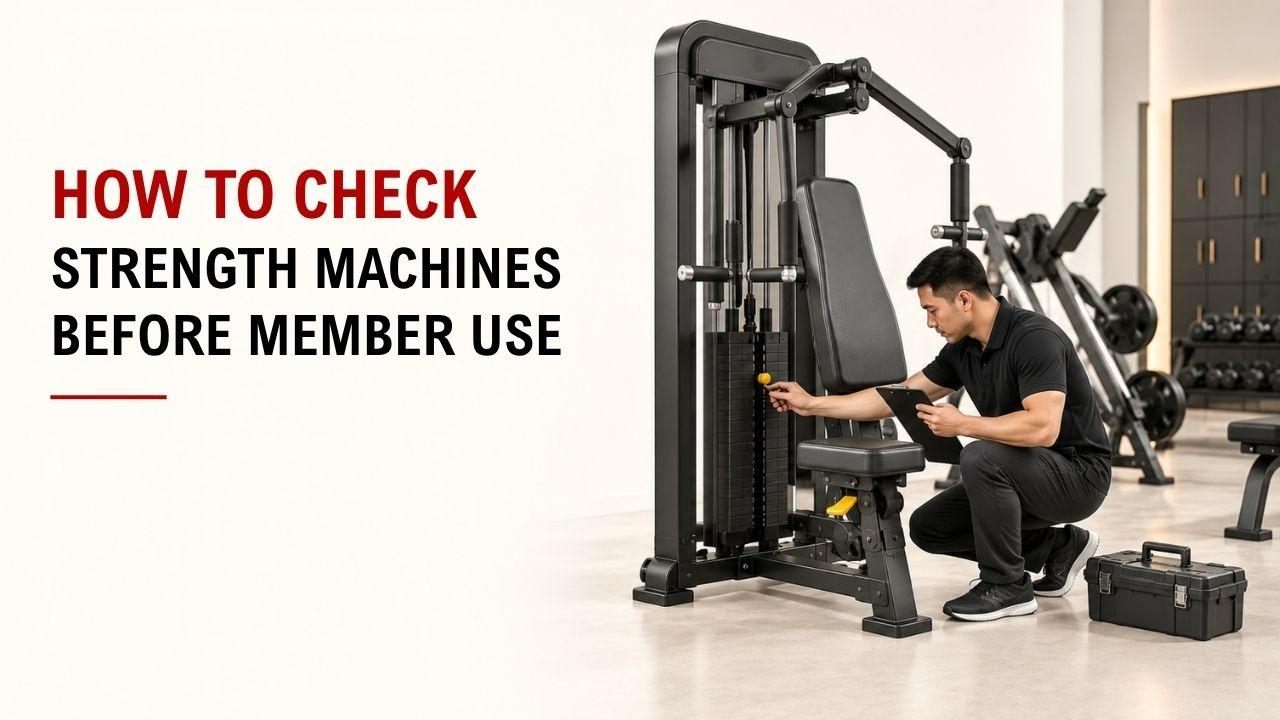 How To Check Strength Machines Before Member Use 1