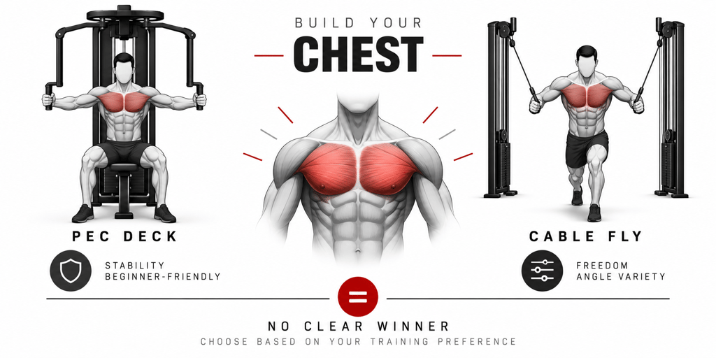 Pec Deck Vs Cable Fly: What Is The Difference? 7 Pec Deck Vs Cable Fly: What Is The Difference? 7