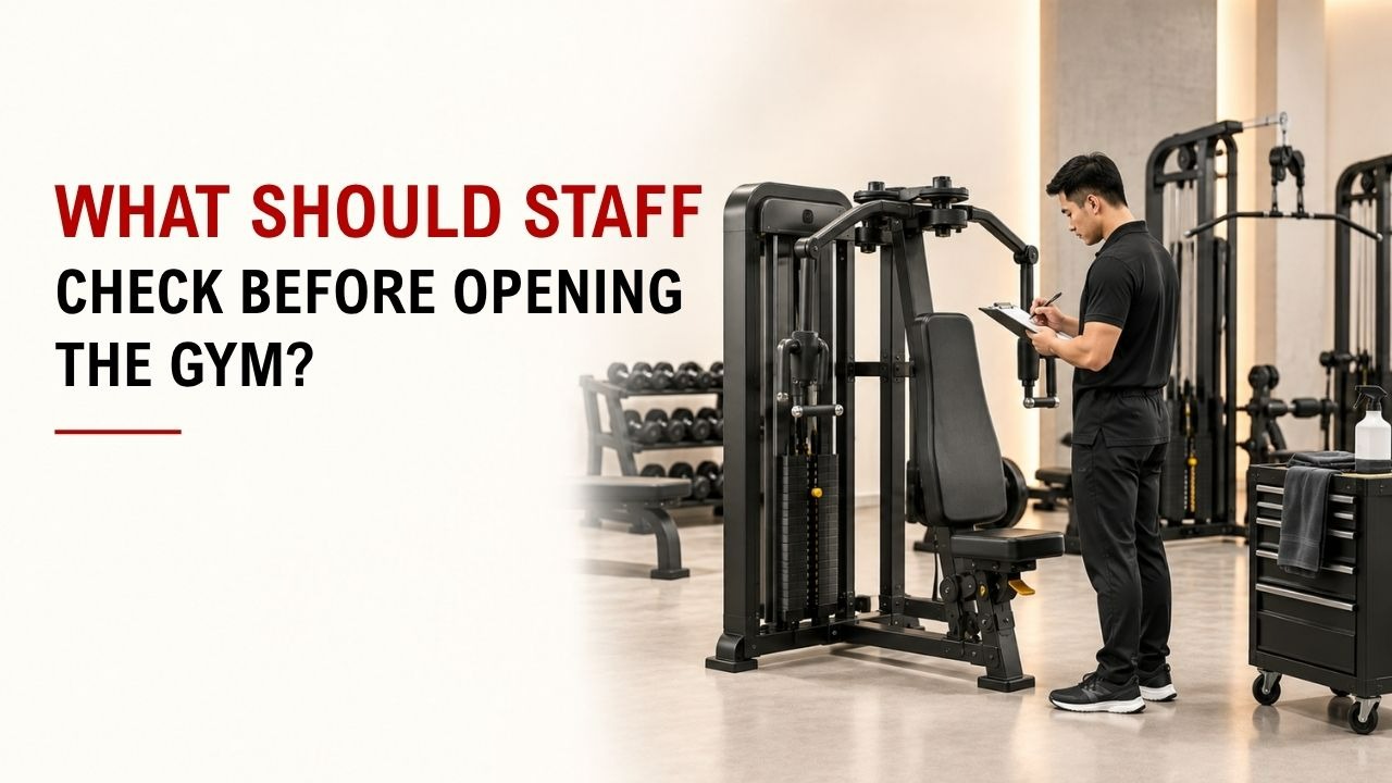 What Should Staff Check Before Opening The Gym? 1