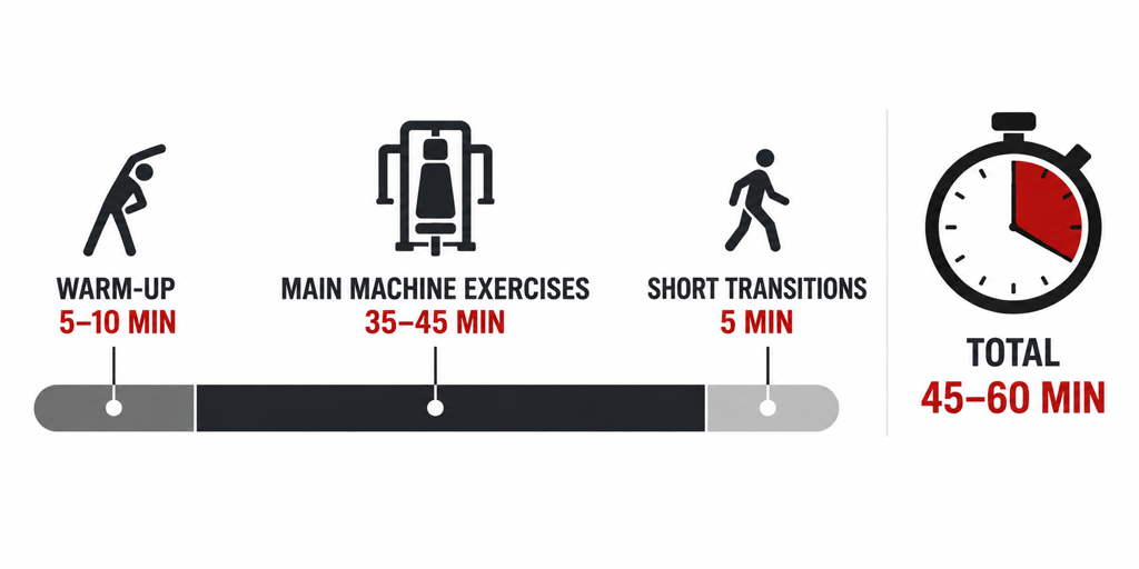 2-Day Full-Body Machine Workout Plan 9