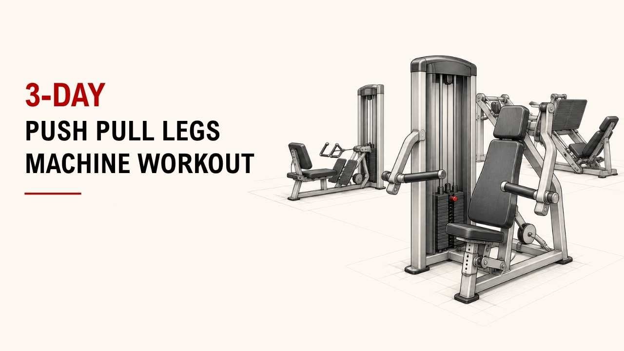 3-Day Push Pull Legs Machine Workout 1