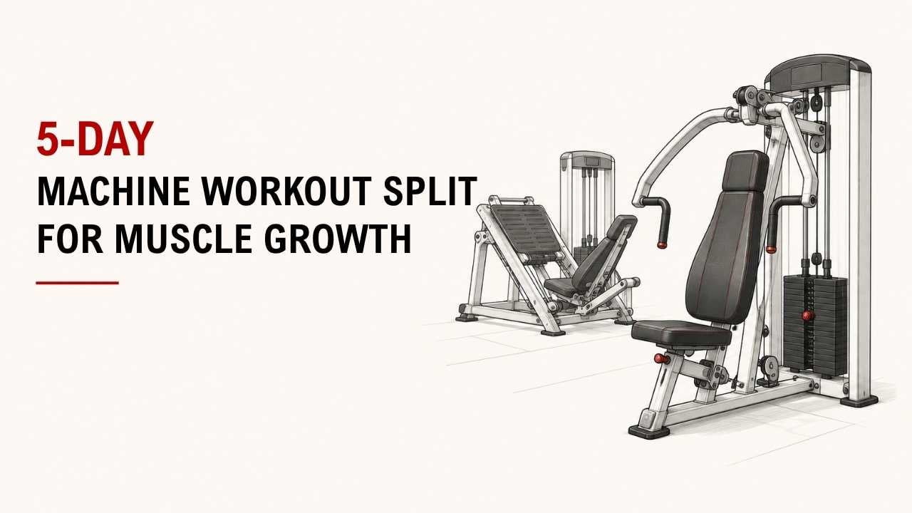 5-Day Machine Workout Split For Muscle Growth 1