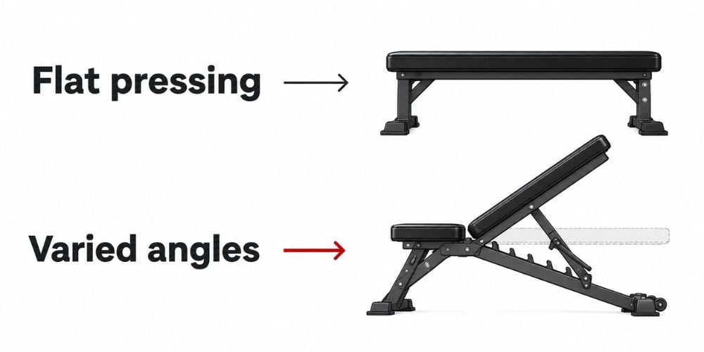 Flat Bench Vs Adjustable Bench 8 Flat Bench Vs Adjustable Bench 8