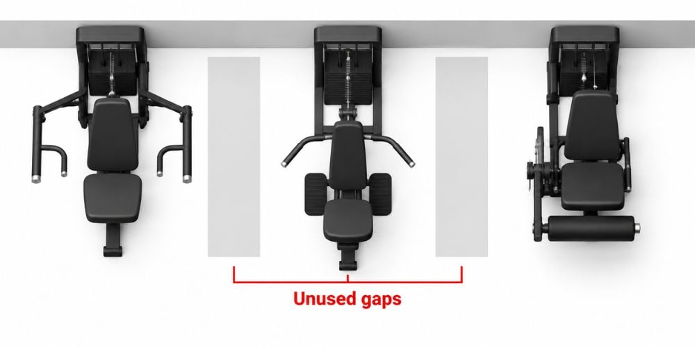 How Much Gym Equipment Fits In 100 Square Meters? 8