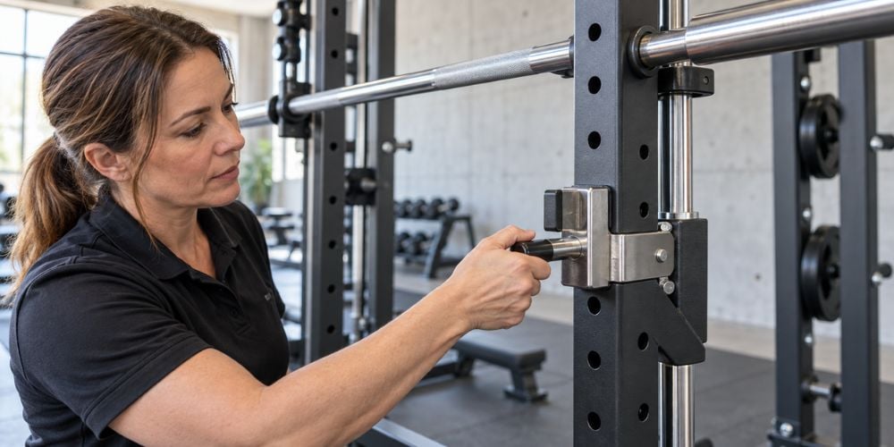 How Safety Stops Work On Strength Machines 3 How Safety Stops Work On Strength Machines 3