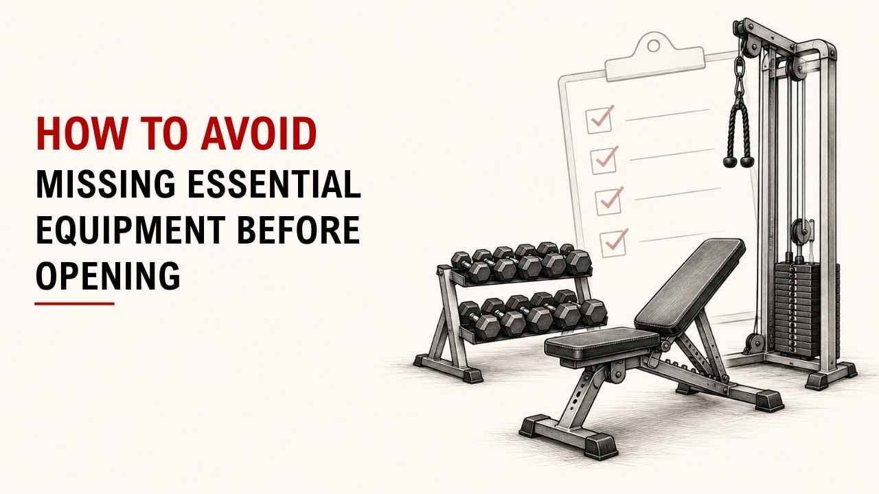 How To Avoid Missing Essential Equipment Before Opening 1