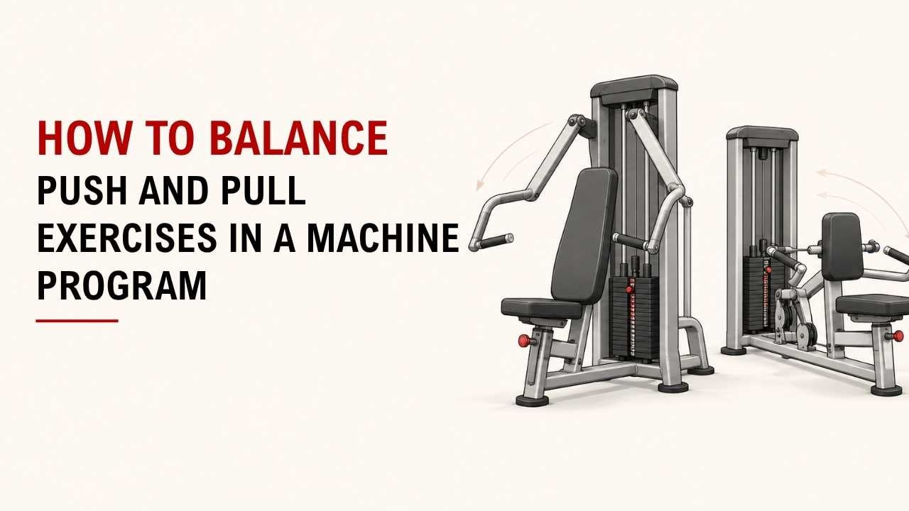 How To Balance Push And Pull Exercises In A Machine Program 1