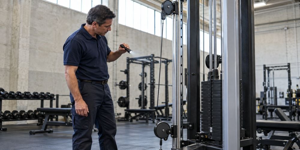 How To Check Gym Machine Cables For Wear 2 How To Check Gym Machine Cables For Wear 2