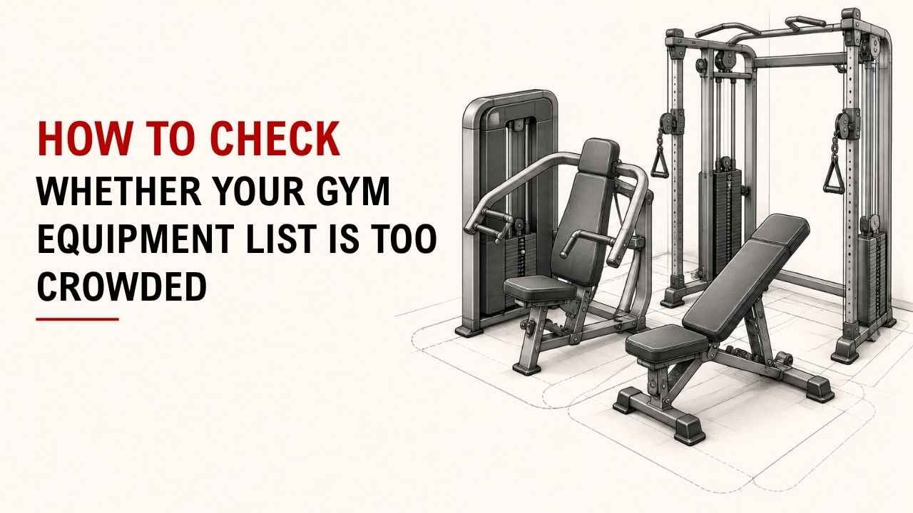 How To Check Whether Your Gym Equipment List Is Too Crowded 1