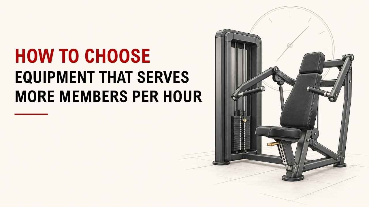 How To Choose Equipment That Serves More Members Per Hour 1
