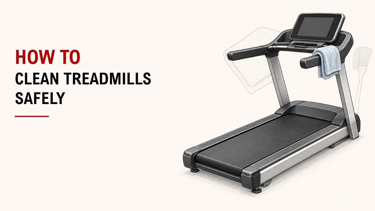 How To Clean Treadmills Safely 1