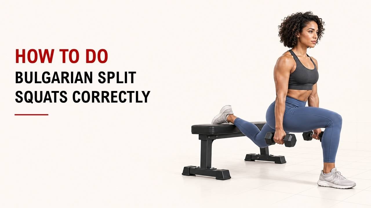 How To Do Bulgarian Split Squats Correctly 1