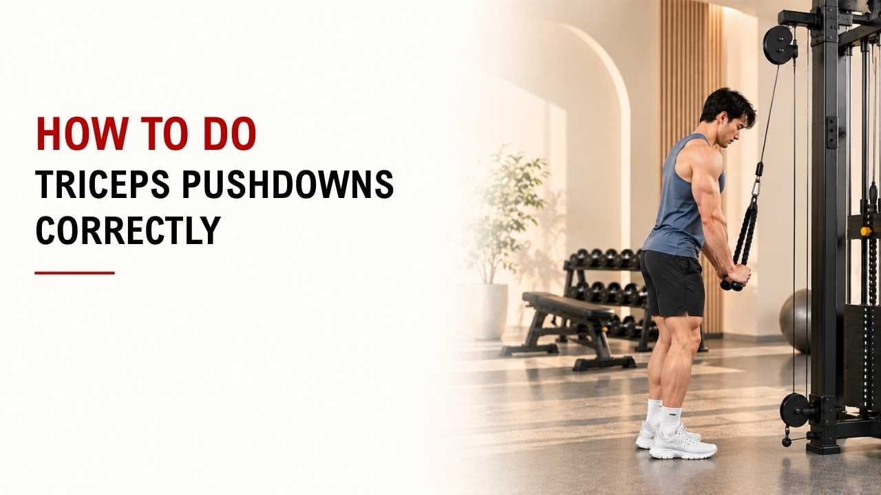 How To Do Triceps Pushdowns Correctly 1