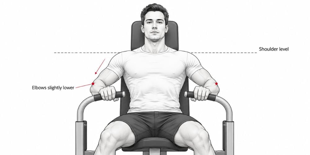 How To Fix Elbows Flaring On The Chest Press 4 How To Fix Elbows Flaring On The Chest Press 4