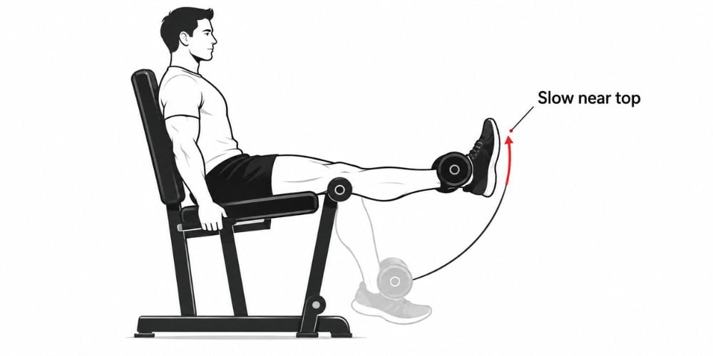 How To Fix Knee Lockout On Leg Extensions 4