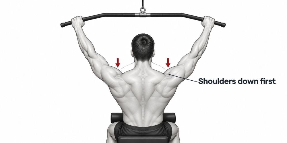 How To Fix Rounded Shoulders On The Lat Pulldown 5 How To Fix Rounded Shoulders On The Lat Pulldown 5