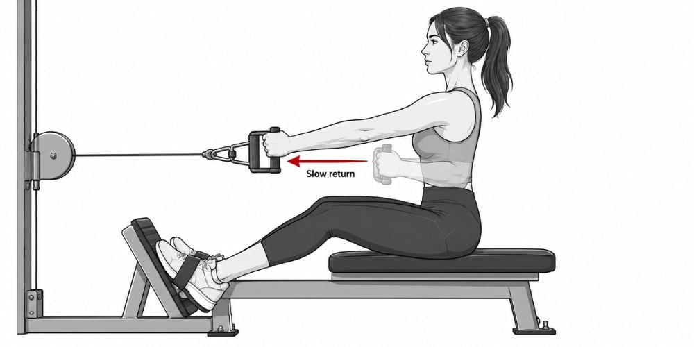 How To Fix Shrugging During Seated Rows 7