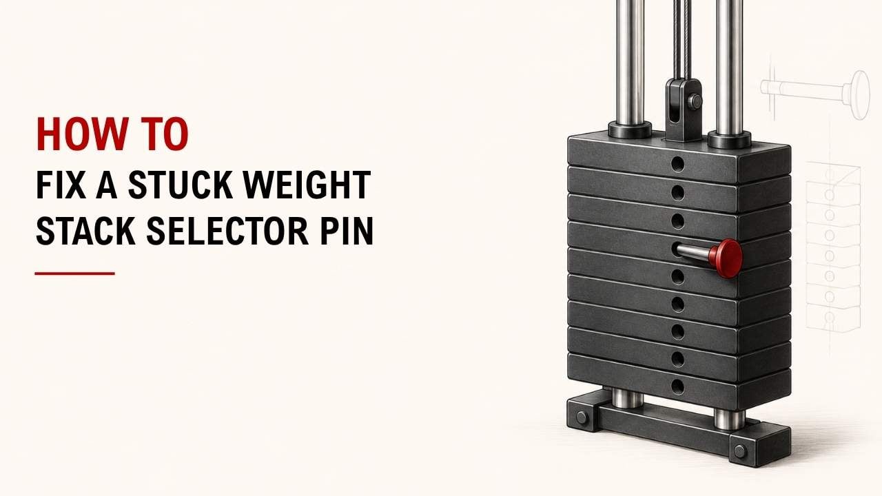 How To Fix A Stuck Weight Stack Selector Pin 1