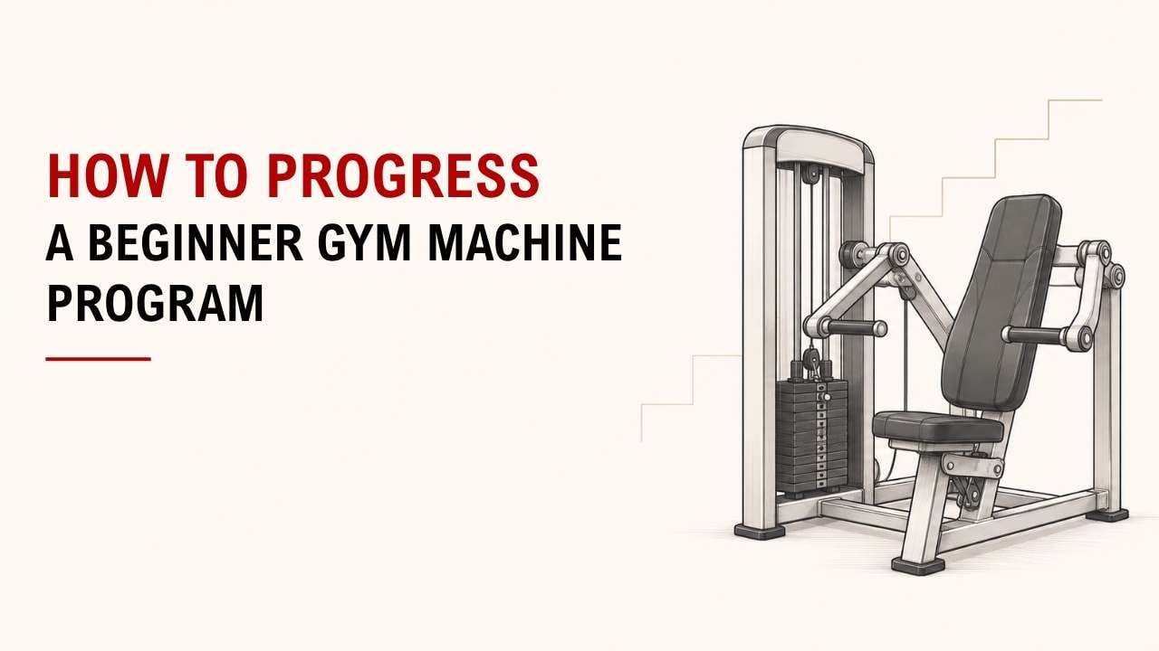 How To Progress A Beginner Gym Machine Program 1