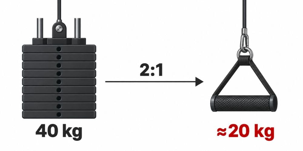 How To Read Weight On A Cable Machine 5