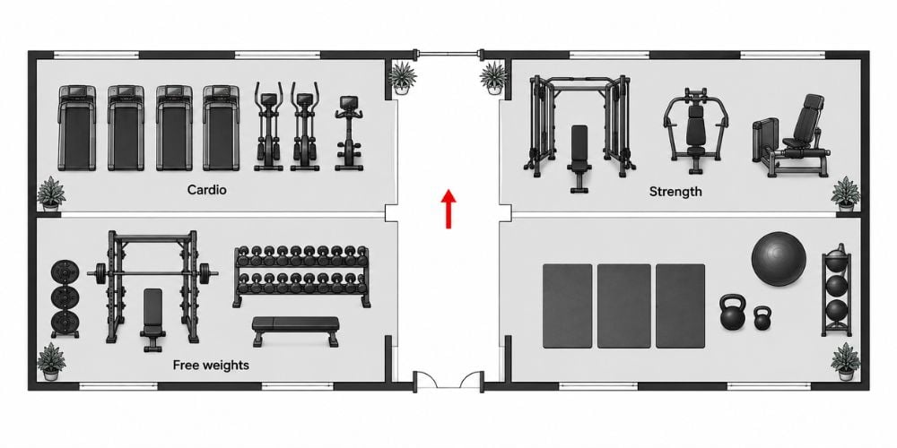 How To Turn A Gym Floor Plan Into An Equipment List 3
