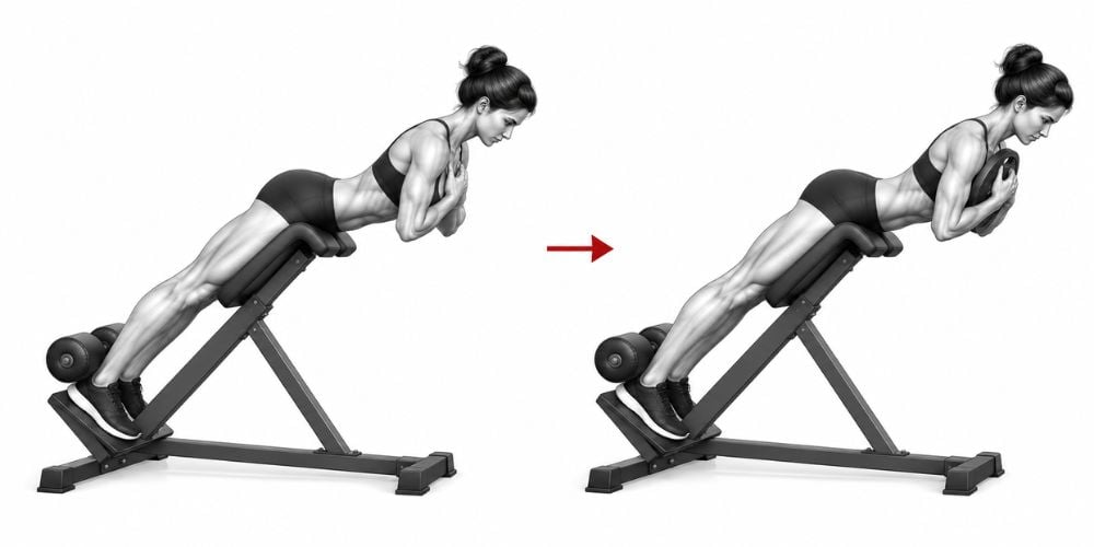 How To Use A Back Extension Machine 5