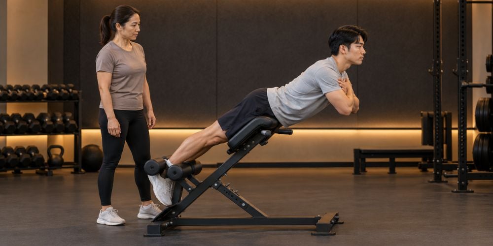 How To Use A Back Extension Machine 7