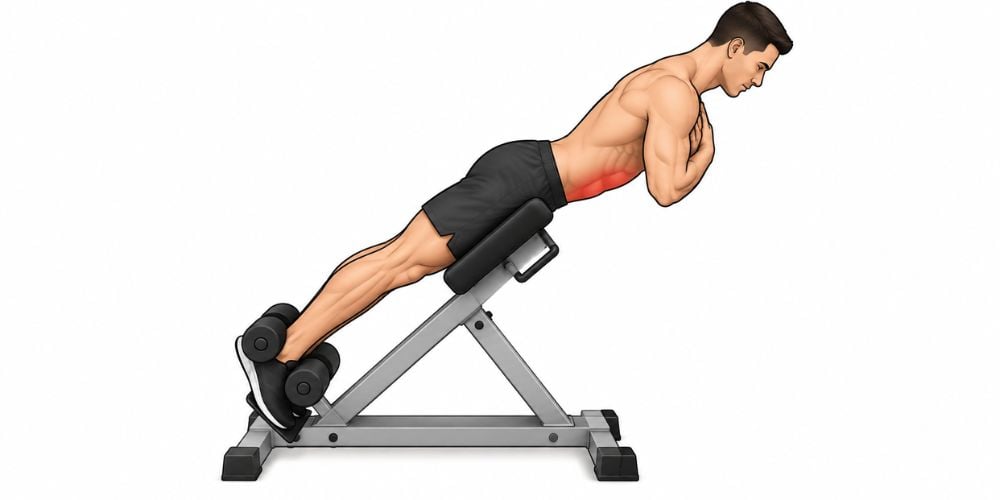 How To Use A Back Extension Machine 8