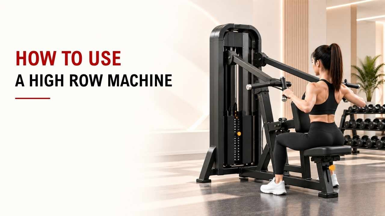 How To Use A High Row Machine 1